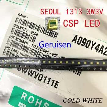 1000PCS SEOUL LED Backlight 3W 3V CSP 1313 Cool white LCD Backlight for TV TV Application SWHUO110E
1000PCS SEOUL LED Backlight 3W 3V CSP 1313 Cool white LCD Backlight for TV TV Application SWHUO110E