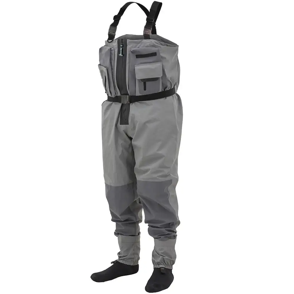 Men's Breathable Zip-Front Stockingfoot Chest Wader Waterproof Hunting Waders Fishing Clothing Dry Pants with Multi-pocket
Men's Breathable Zip-Front Stockingfoot Chest Wader Waterproof Hunting Waders Fishing Clothing Dry Pants with Multi-pocket