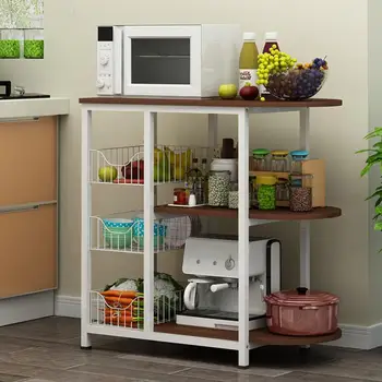 Multifunctional kitchen chopping table side shelf kitchen rack floor microwave oven rack condiment storage shelf
Multifunctional kitchen chopping table side shelf kitchen rack floor microwave oven rack condiment storage shelf