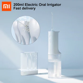 XIAOMI MIJIA Electric Oral Irrigator Water Flow Voltage IPX7 Waterproof Dental Flusher Care 200ml Water Toothpick ирригатор
XIAOMI MIJIA Electric Oral Irrigator Water Flow Voltage IPX7 Waterproof Dental Flusher Care 200ml Water Toothpick ирригатор