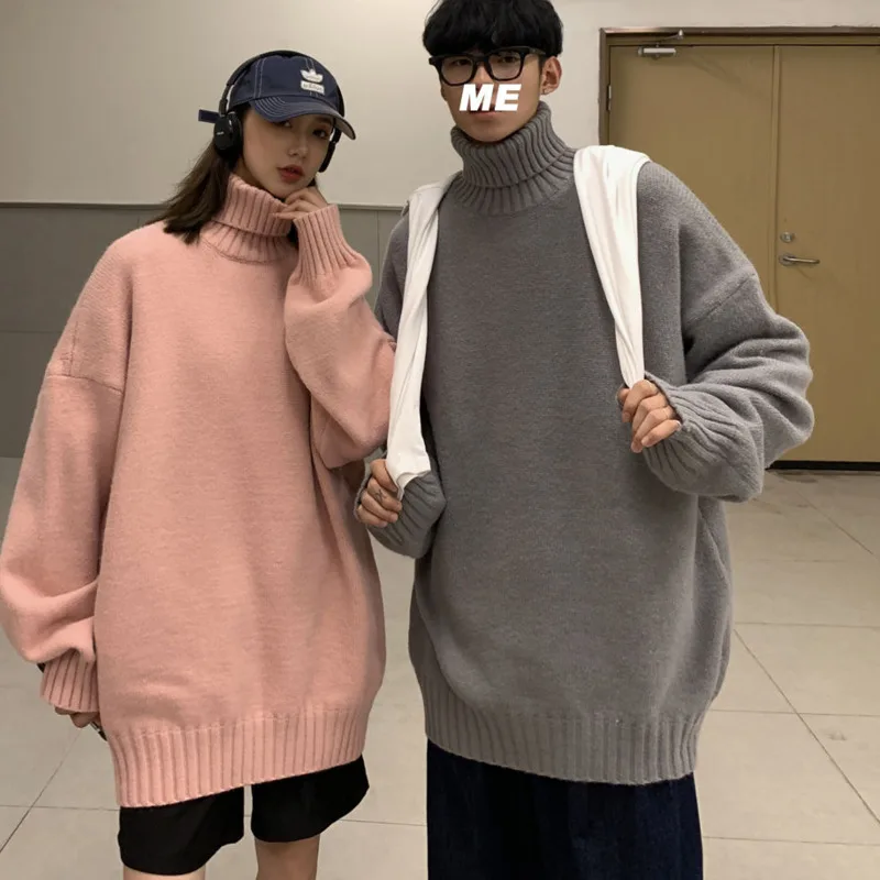 Men's sweater 2020 autumn new slim solid color lovers turtleneck long-sleeve sweater loose casual personality youth men's wear
Men's sweater 2020 autumn new slim solid color lovers turtleneck long-sleeve sweater loose casual personality youth men's wear