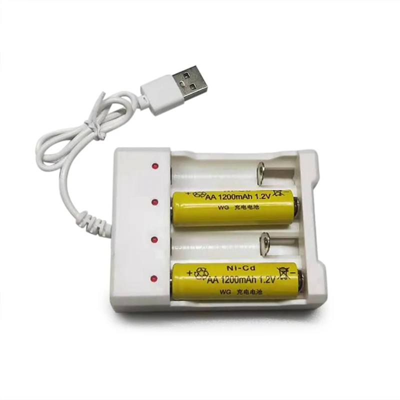 USB Output Battery Charger 4 Slots Universal for AA/AAA Batteries Quick Charging Tools AS99
USB Output Battery Charger 4 Slots Universal for AA/AAA Batteries Quick Charging Tools AS99