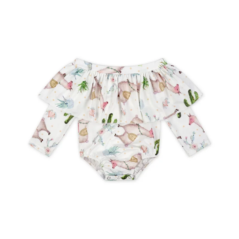 Hot Sales Europe And America 2019 New Style Baby Alpaca Printed Sleeveless Leotard Infant Triangle Jumpsuit Romper
Hot Sales Europe And America 2019 New Style Baby Alpaca Printed Sleeveless Leotard Infant Triangle Jumpsuit Romper