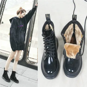 2019 Fashion Girls Ankle Flat Shoes Woman Platform Quality Leather Boots Lace up Cow Muscle Shoes Boots
2019 Fashion Girls Ankle Flat Shoes Woman Platform Quality Leather Boots Lace up Cow Muscle Shoes Boots