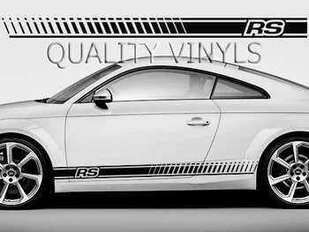 For 1Set/2pcs AUDI TT RS SIDE RACING STRIPES GRAPHIC DECAL STICKERS RS32 Car styling
For 1Set/2pcs AUDI TT RS SIDE RACING STRIPES GRAPHIC DECAL STICKERS RS32 Car styling