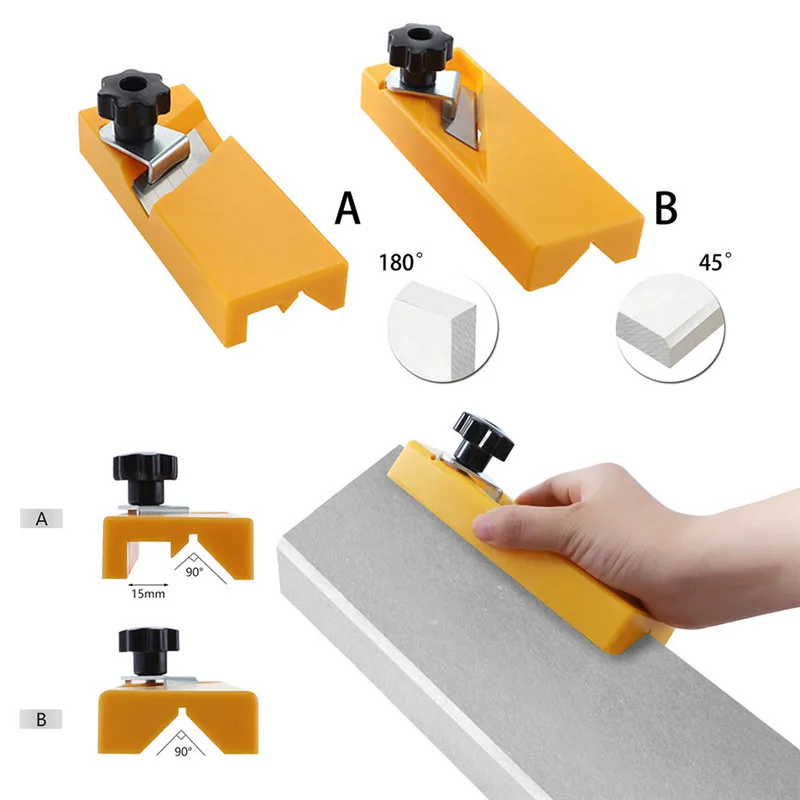 Gypsum Board Hand Plane ABS Plastic Plasterboard Planing Tool Flat Square Drywall Edge Chamfer Woodworking Hand Tool M40#
Gypsum Board Hand Plane ABS Plastic Plasterboard Planing Tool Flat Square Drywall Edge Chamfer Woodworking Hand Tool M40#