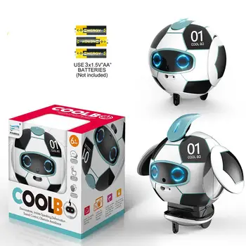 Boys Girls Robot Toy for Kids with Talking Singing Dancing Interactive Deformation Soccer Robots with Repeat Educational Gifts
Boys Girls Robot Toy for Kids with Talking Singing Dancing Interactive Deformation Soccer Robots with Repeat Educational Gifts