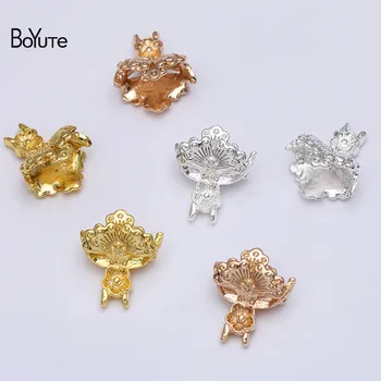 BoYuTe (30 Pieces/Lot) 15*16MM Metal Alloy Flower Materials Factory Direct Sale DIY Handmade Jewelry Findings Components
BoYuTe (30 Pieces/Lot) 15*16MM Metal Alloy Flower Materials Factory Direct Sale DIY Handmade Jewelry Findings Components