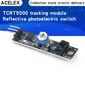 TCRT5000 Infrared Reflection Sensor Line Track Module Digital Switch Output LM393 Comparator 3.3V With Potentiometer Adjustable
TCRT5000 Infrared Reflection Sensor Line Track Module Digital Switch Output LM393 Comparator 3.3V With Potentiometer Adjustable