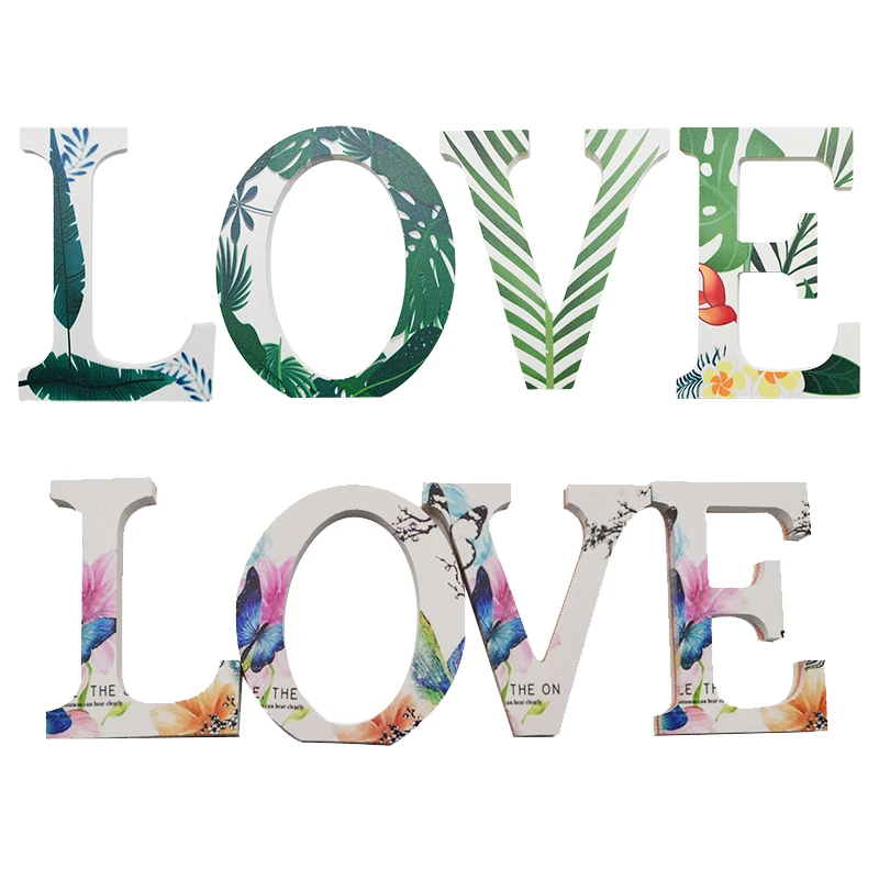 Wooden Letter Decal "LOVE" Word Wooden Standing Alphabet Cafe Bar Table Decor Wedding Anniversary Party Crafts Accessories
Wooden Letter Decal "LOVE" Word Wooden Standing Alphabet Cafe Bar Table Decor Wedding Anniversary Party Crafts Accessories