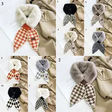 Soft Fluffy Neck Warm Leaf Rhombus Pattern Neckerchief Leopard Print Knitted Scarf Female Cross Scarves Faux Fur Collar Scarf
Soft Fluffy Neck Warm Leaf Rhombus Pattern Neckerchief Leopard Print Knitted Scarf Female Cross Scarves Faux Fur Collar Scarf