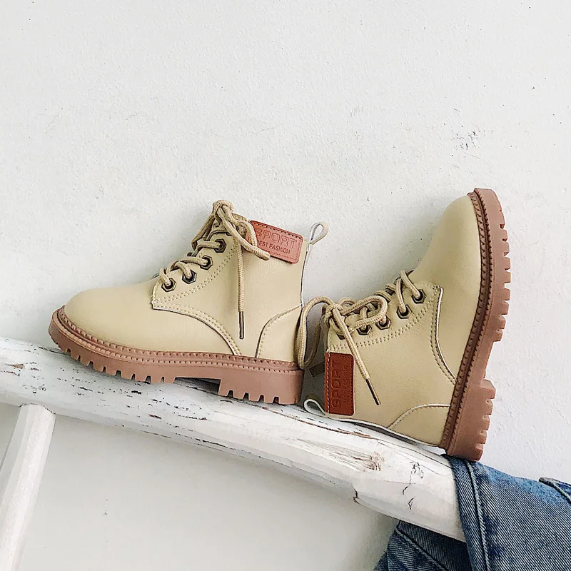 2019 Autumn Kid's Shoes Boots Lace-Up Round Toe Casual Flat Heels Non-slip Snow Boots TL80
2019 Autumn Kid's Shoes Boots Lace-Up Round Toe Casual Flat Heels Non-slip Snow Boots TL80