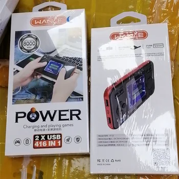 2.8'' 8Bit Color LED Screen Mini Portable Retro Power Bank Supply 8000mAh Video Handheld Gaming Players Video Game Console Built in 416 Classic Games
2.8'' 8Bit Color LED Screen Mini Portable Retro Power Bank Supply 8000mAh Video Handheld Gaming Players Video Game Console Built in 416 Classic Games