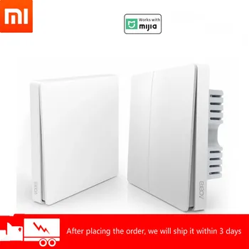 Xiaomi Aqara Zigbee Edition Wall Switch D1 Smart Zero Line FireWire Lamp Remote Control Wireless Key Wall Switch Without Neutral
Xiaomi Aqara Zigbee Edition Wall Switch D1 Smart Zero Line FireWire Lamp Remote Control Wireless Key Wall Switch Without Neutral