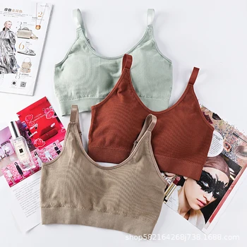 BZEL Fashion Thin Seamless Bra Padded Bralette Wire Free Push Up Bra Lingerie Breathable Bras For Women Casual Brassiere Bh 
BZEL Fashion Thin Seamless Bra Padded Bralette Wire Free Push Up Bra Lingerie Breathable Bras For Women Casual Brassiere Bh