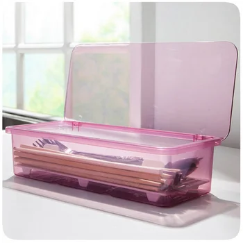1PC Plastic Drain Tableware Storage Box Household Transparent Plain Color Dust-Proof with Cover Cage Kitchen Storage Supplies
1PC Plastic Drain Tableware Storage Box Household Transparent Plain Color Dust-Proof with Cover Cage Kitchen Storage Supplies