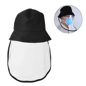 Protective Face Shield Mask Sunproof Fisherman's Hats with Anti-Saliva Transparent Face Shield Protection Windproof dustproof c
Protective Face Shield Mask Sunproof Fisherman's Hats with Anti-Saliva Transparent Face Shield Protection Windproof dustproof c