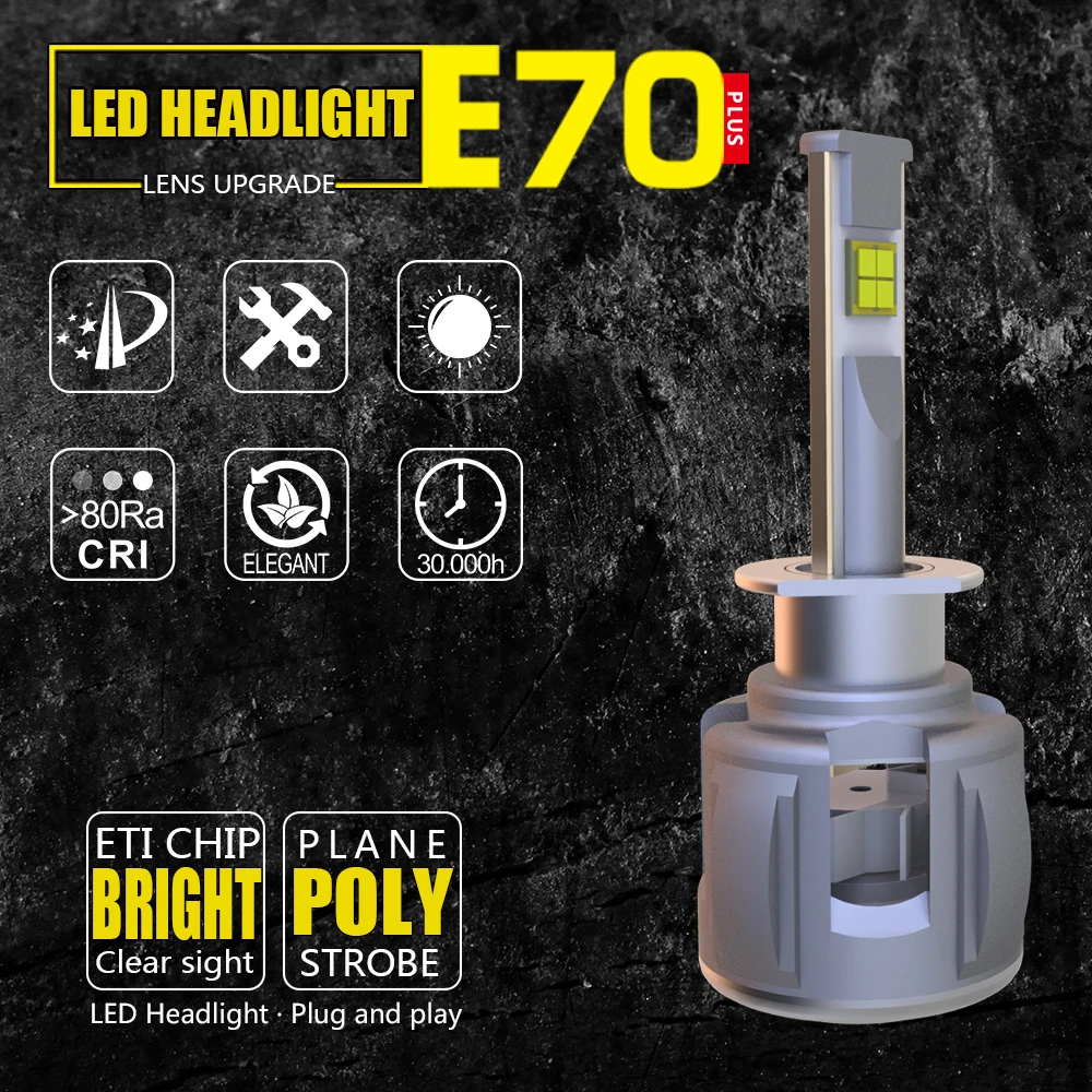 DMEX E70 X70 Canbus LED Conversion Kit H1 H4 H7 H11 9012 9004 HB1 9007 HB5 9005 HB3 9006 HB4 Car LED HeadLight Bulb
DMEX E70 X70 Canbus LED Conversion Kit H1 H4 H7 H11 9012 9004 HB1 9007 HB5 9005 HB3 9006 HB4 Car LED HeadLight Bulb