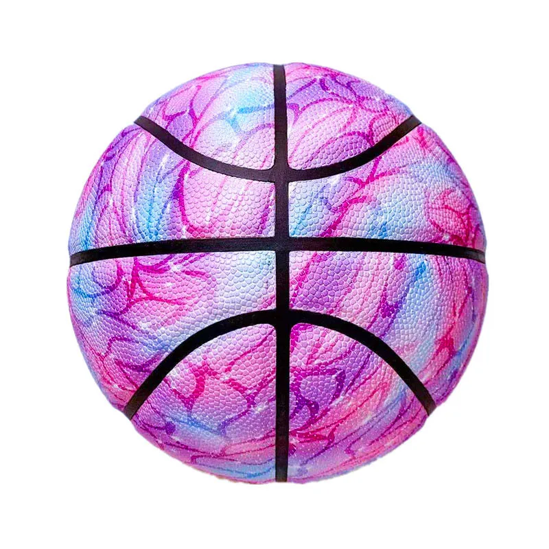Purple Basketball Universe Color Team Sports Standard Official Ball With Air Needle 7# size
Purple Basketball Universe Color Team Sports Standard Official Ball With Air Needle 7# size