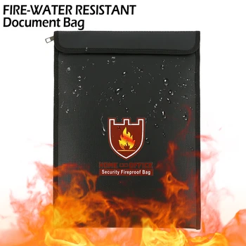 Document Security Bag Fireproof Safe Bag Household Explosion-Proof Plane 38 * 28CM Bag
Document Security Bag Fireproof Safe Bag Household Explosion-Proof Plane 38 * 28CM Bag