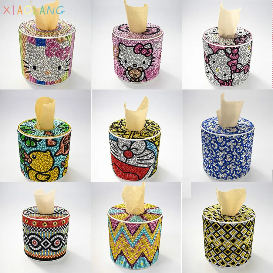Special shape Diamond Painting,DIY Roll Cylinder tissue box, 5D Puzzle Storage Box, Cartoon Animation Diamond Cross Stitch Gift
Special shape Diamond Painting,DIY Roll Cylinder tissue box, 5D Puzzle Storage Box, Cartoon Animation Diamond Cross Stitch Gift