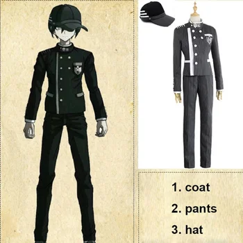 Anime Game Custom Made New Danganronpa V3 Cosplay Saihara Shuichi Cosplay Costume School Uniform Suit Outfit Coat Pants Hat
Anime Game Custom Made New Danganronpa V3 Cosplay Saihara Shuichi Cosplay Costume School Uniform Suit Outfit Coat Pants Hat