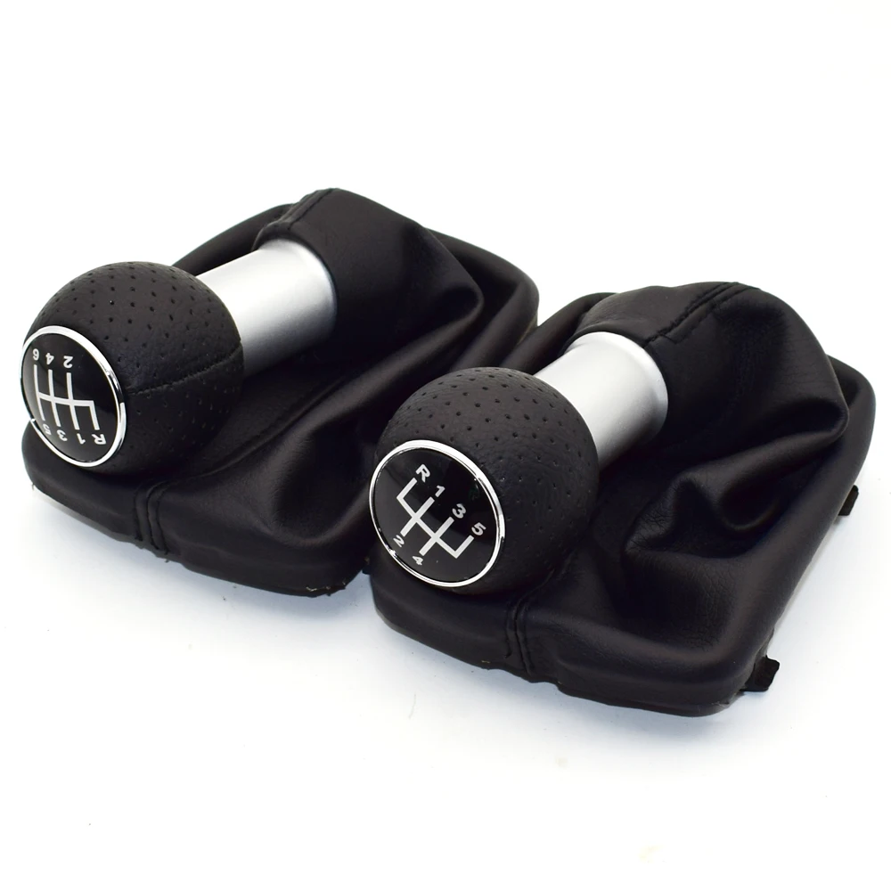12mm Car Styling 5 / 6 Speed Gear Shift Knob With Leather Gaiter Boot Cover Black Stitch For Audi A3 S3 2001 2002 2003
12mm Car Styling 5 / 6 Speed Gear Shift Knob With Leather Gaiter Boot Cover Black Stitch For Audi A3 S3 2001 2002 2003