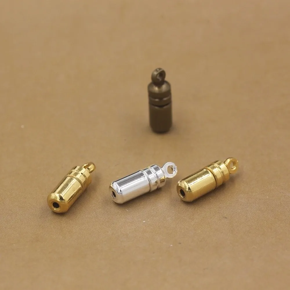 10 Pieces 4.5*10mm Brooch Pin Safe Cap Spring Plug with A Hanging Hole Ring Jewelry Making Findings Accessories
10 Pieces 4.5*10mm Brooch Pin Safe Cap Spring Plug with A Hanging Hole Ring Jewelry Making Findings Accessories