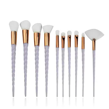 10 Pcs Unicorn Makeup Brushes Multi-function Professional Premium Nylon Bristle Cosmetic Brushes Long Handle Makeup Brush Set
10 Pcs Unicorn Makeup Brushes Multi-function Professional Premium Nylon Bristle Cosmetic Brushes Long Handle Makeup Brush Set