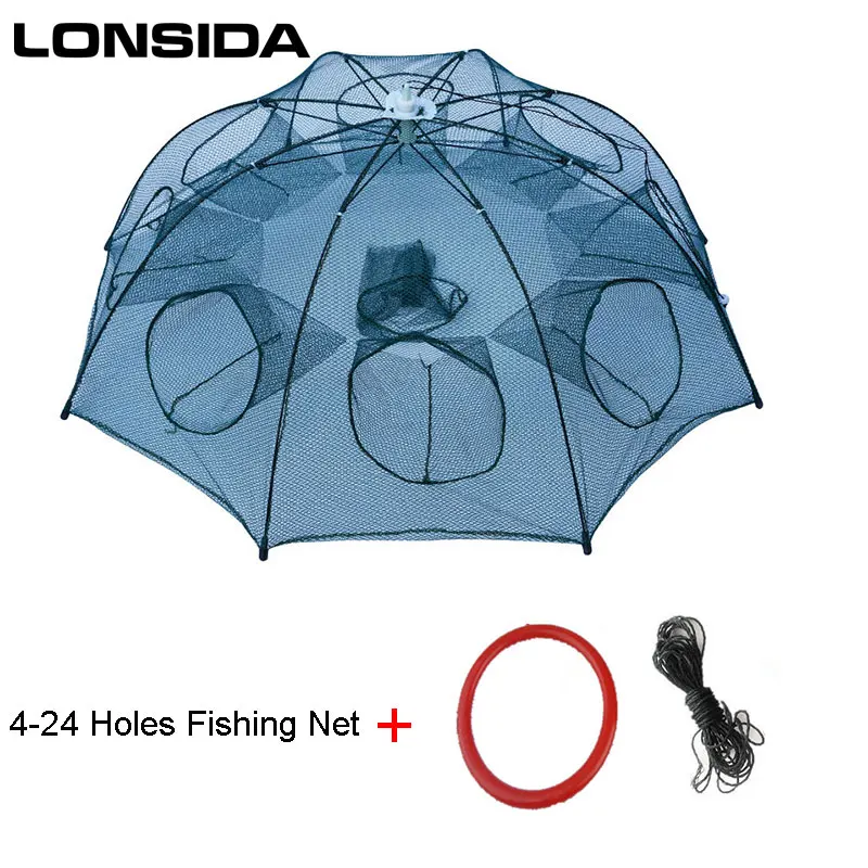Fishing Netting Small 4-24 Holes Automatic Fishing Nets Trap Cast Shrimp Crab Multifilament Casting Network Fish Cage Rakolovka
Fishing Netting Small 4-24 Holes Automatic Fishing Nets Trap Cast Shrimp Crab Multifilament Casting Network Fish Cage Rakolovka