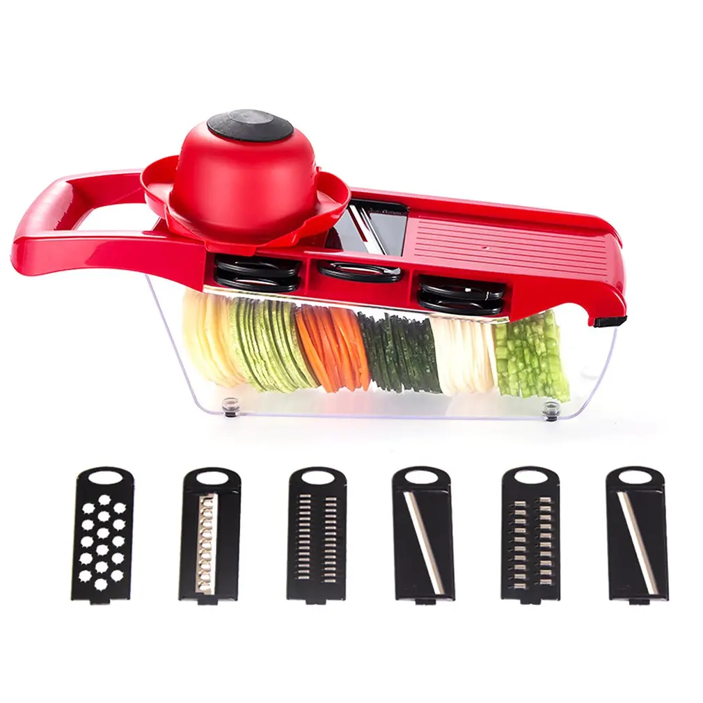 Mandoline Slicer Vegetable Cutter with Stainless Steel Blade Manual Potato Peeler Carrot Cheese Grater Dicer Kitchen Tool
Mandoline Slicer Vegetable Cutter with Stainless Steel Blade Manual Potato Peeler Carrot Cheese Grater Dicer Kitchen Tool