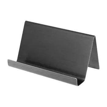 Stainless Steel Business Card Holder Desktop Card Display Rack Organizer for Office
Stainless Steel Business Card Holder Desktop Card Display Rack Organizer for Office