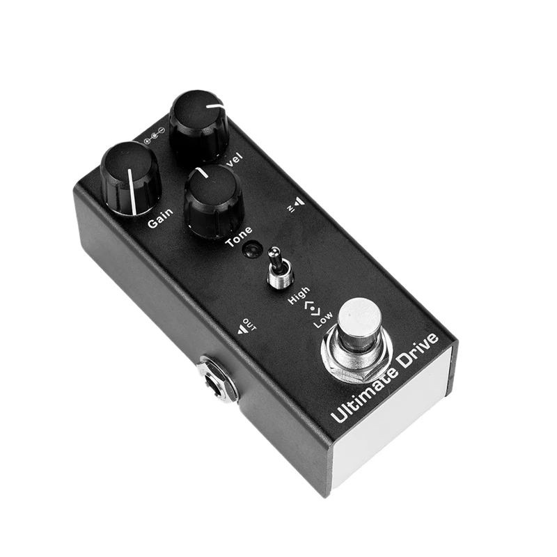 Ultimate Drive Guitar Effects Pedal Gain/Level/Tone Knob High Low Frequency Effect Pedals with True Bypass Switch
Ultimate Drive Guitar Effects Pedal Gain/Level/Tone Knob High Low Frequency Effect Pedals with True Bypass Switch