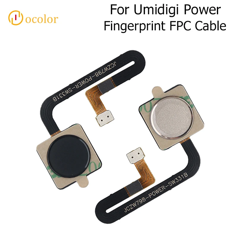Сканер отпечатков пальцев ocolor для Umidigi Power гибкий кабель детали MobileFingerprint FPC