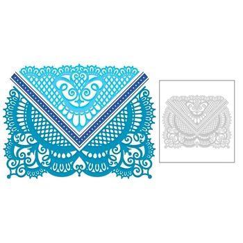 2020 New Pattern Decoration Edge Lace Frame Embossing Metal Cutting Dies For DIY Scrapbooking Greeting Card Cut Paper no Stamps
2020 New Pattern Decoration Edge Lace Frame Embossing Metal Cutting Dies For DIY Scrapbooking Greeting Card Cut Paper no Stamps