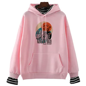 Madiba Print Hoodie Long Sleeve Tops Girls Casual Kawaii Women Sweatshirts Fashion Chic Pullover Harajuku 
Madiba Print Hoodie Long Sleeve Tops Girls Casual Kawaii Women Sweatshirts Fashion Chic Pullover Harajuku