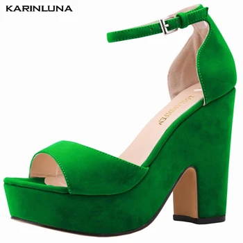 Karinluna New Fashion 2020 Big Size 42 Platform Chunky High Heels Summer Sandals Woman Shoes Concise Buckle Strap Pumps Female
Karinluna New Fashion 2020 Big Size 42 Platform Chunky High Heels Summer Sandals Woman Shoes Concise Buckle Strap Pumps Female