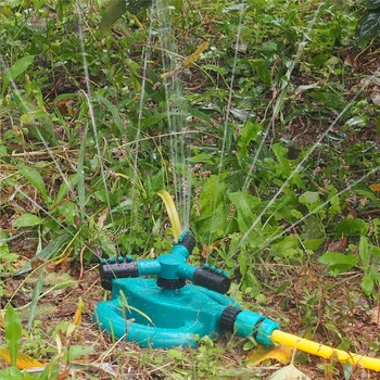 Garden Sprinklers Automatic Watering Grass Lawn 360 Degree Fully 3 Nozzle Circle
Garden Sprinklers Automatic Watering Grass Lawn 360 Degree Fully 3 Nozzle Circle