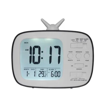 Retro TV Shape Alarm Clock Children Student Bedside Alarm Clock Backlight Temperature Date Week Display USB Digital Alarm Clock
Retro TV Shape Alarm Clock Children Student Bedside Alarm Clock Backlight Temperature Date Week Display USB Digital Alarm Clock