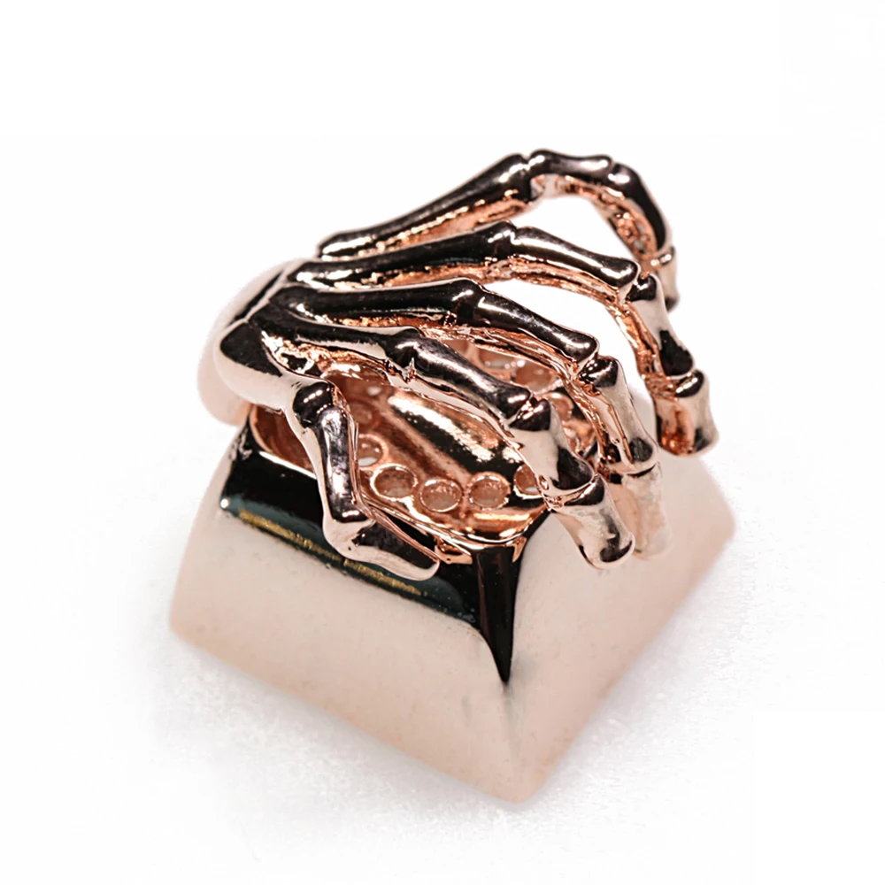 Backlight OEM ESC Hand Bone Metal Keycap For Cherry MX Switch Mechanical Keyboard Gold Silver Rose Gold Color Cap Keyboard DIY
Backlight OEM ESC Hand Bone Metal Keycap For Cherry MX Switch Mechanical Keyboard Gold Silver Rose Gold Color Cap Keyboard DIY