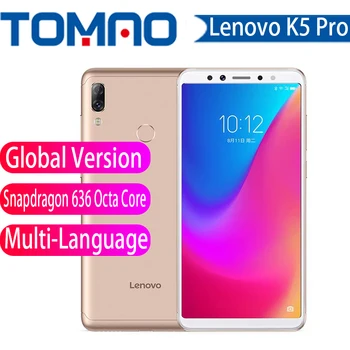 Global Version Lenovo K5 Pro Smartphone Octa Core Snapdragon 636 5.99 inch 4050mAh Fingerprint Mobile phone Google Play Store
Global Version Lenovo K5 Pro Smartphone Octa Core Snapdragon 636 5.99 inch 4050mAh Fingerprint Mobile phone Google Play Store