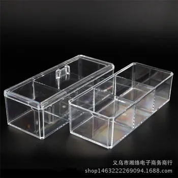 Yiwu Transparent Acrylic Double Layer Cosmetic Storage Box Seperated Desktop Plastic Cosmetic Storage Box
Yiwu Transparent Acrylic Double Layer Cosmetic Storage Box Seperated Desktop Plastic Cosmetic Storage Box