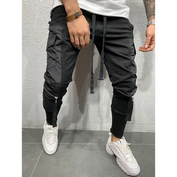 Mens Pants Fashions Men 2019 New Fashion Stitching Men's Casual Pants Elastic Mens Sweat Pants Men Clothing
Mens Pants Fashions Men 2019 New Fashion Stitching Men's Casual Pants Elastic Mens Sweat Pants Men Clothing