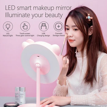 Ins Table Makeup Backlit Mirror Light With Nature LED Vanity Adjustable Touch Cosmetics Mirror Storage Base 3 Modes Table Lamp
Ins Table Makeup Backlit Mirror Light With Nature LED Vanity Adjustable Touch Cosmetics Mirror Storage Base 3 Modes Table Lamp