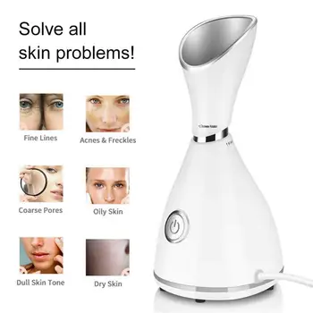 Facial Steamer Nano Ionic Face Sprayer SPA Salon Home Use Beauty Devices Skin Care Machine Large-capacity water tank Dropship
Facial Steamer Nano Ionic Face Sprayer SPA Salon Home Use Beauty Devices Skin Care Machine Large-capacity water tank Dropship