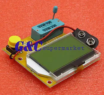 LCR-T3 Transior Teer Diode Triode Capacitance ESR Meter MOS PNP NPN LCR LCD diy electronics
LCR-T3 Transior Teer Diode Triode Capacitance ESR Meter MOS PNP NPN LCR LCD diy electronics