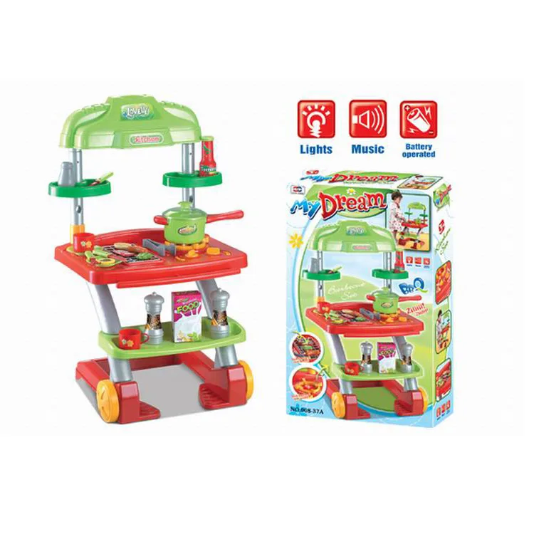 Children Play House Tableware Toys Sound-And-Light Kitchenware Trolley Educational Kitchen Toy
Children Play House Tableware Toys Sound-And-Light Kitchenware Trolley Educational Kitchen Toy