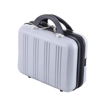 Cosmetic bag portable simple large capacity multi-function travel suitcase storage box SA-18000A flash silver
Cosmetic bag portable simple large capacity multi-function travel suitcase storage box SA-18000A flash silver