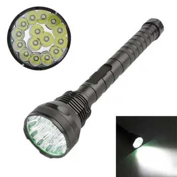 15000LM Outdoor Waterproof LED Flashlight Torch 5 Modes 15 x XM-L T6 LEDs Flash Light
15000LM Outdoor Waterproof LED Flashlight Torch 5 Modes 15 x XM-L T6 LEDs Flash Light