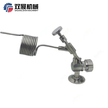 1.5" Tri Clamp Lever Style Sample Valves with Sampling Coil for Unitank and Brite Tank
1.5" Tri Clamp Lever Style Sample Valves with Sampling Coil for Unitank and Brite Tank